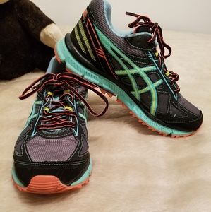 Asics Gel-Scram 2 Womens Tennis Sneakers Size 7.5